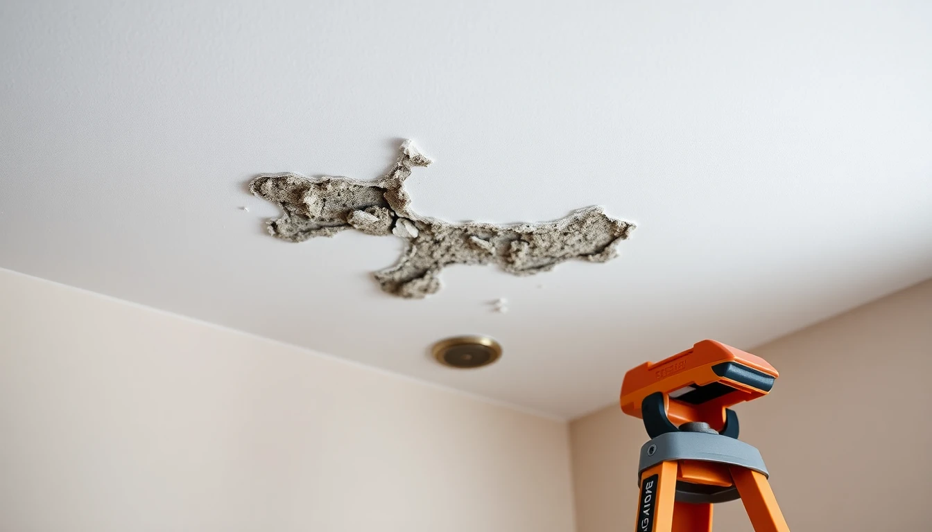 Ceiling Mold Removal