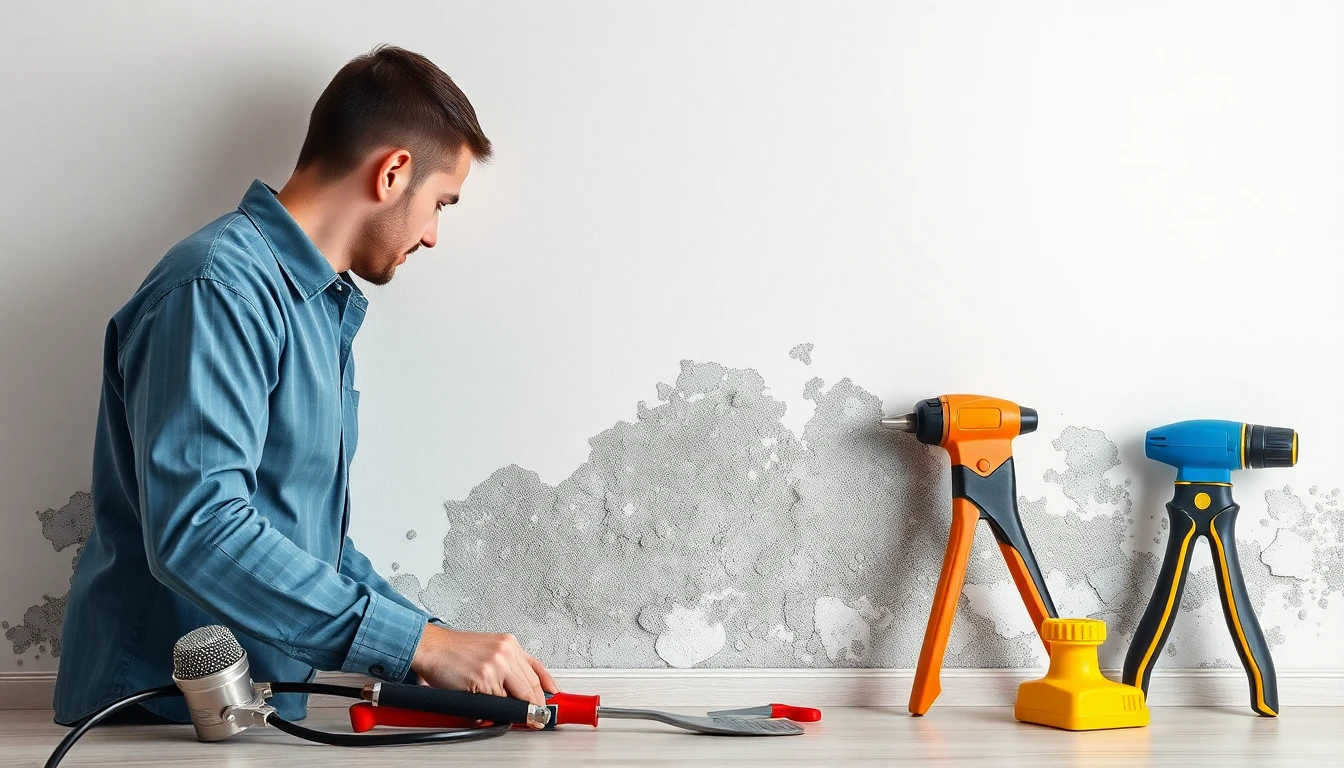 Wall Mold Removal