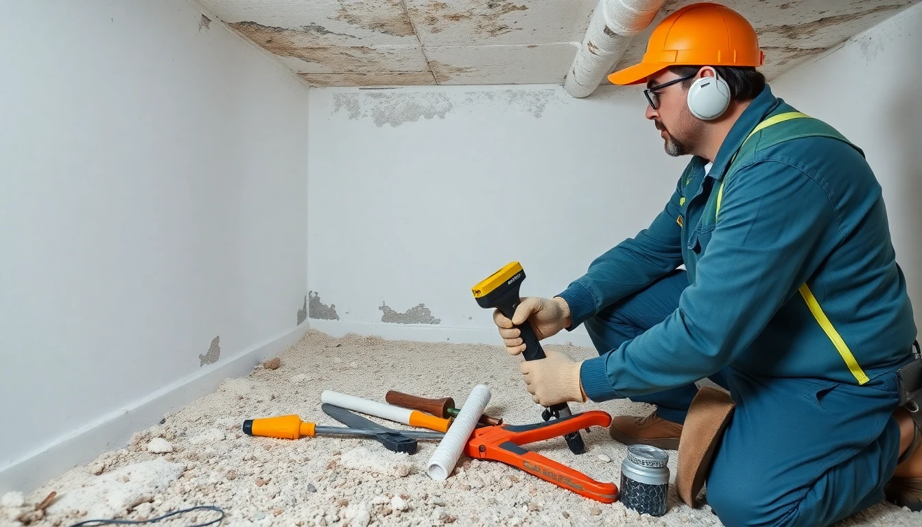 Crawl Space Mold Removal